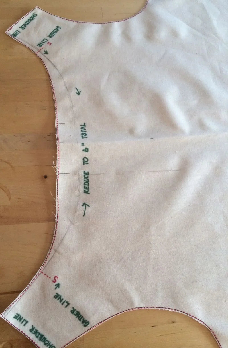 Pt 4 - Making a master pattern, seam options and cutting your fabric...