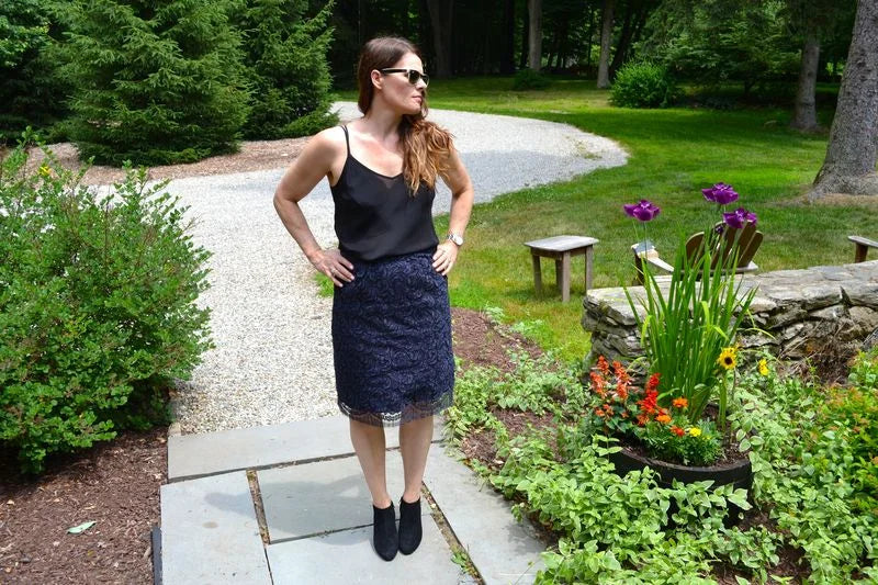 Marfy 0757 the free pattern V4 - princess seams and lace...