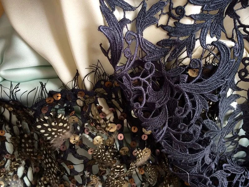 Marfy 0757 free skirt sew along P2 - fabric, vent, underlining/interfacings and thread tracing