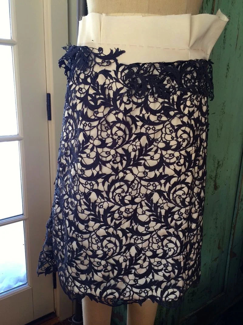 Marfy 0757 free skirt sew along Pt 3 - Darts, seams, slits and vents....