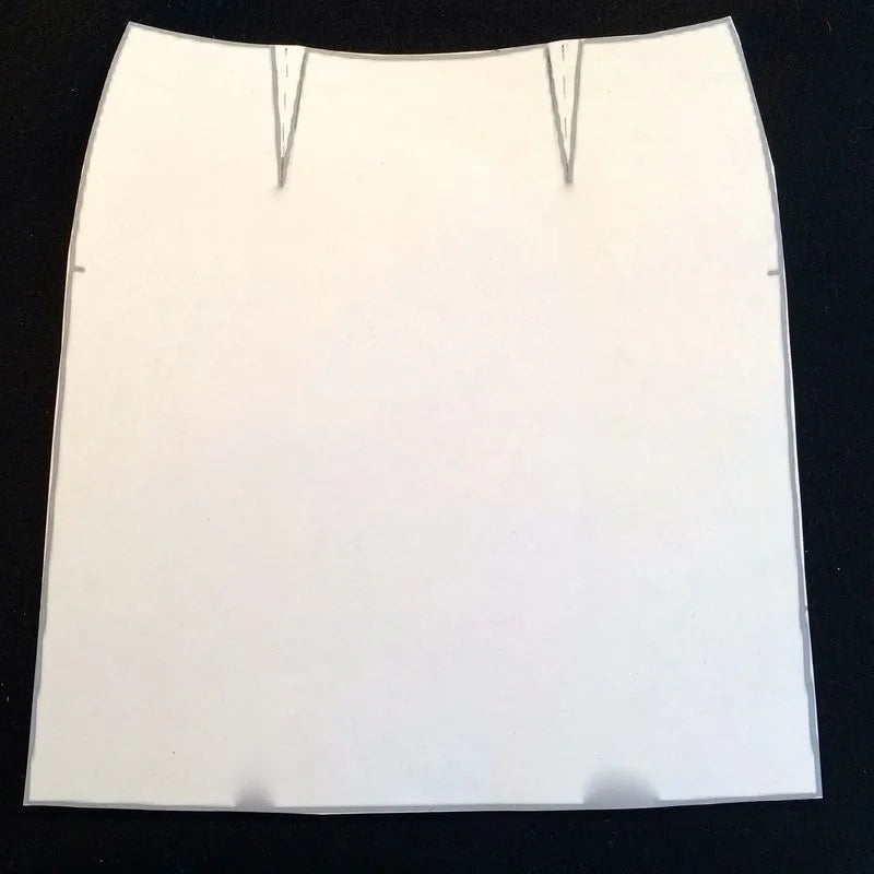 Marfy 0757 free skirt sew along P5b - Darts to princess seams and waistbands options...