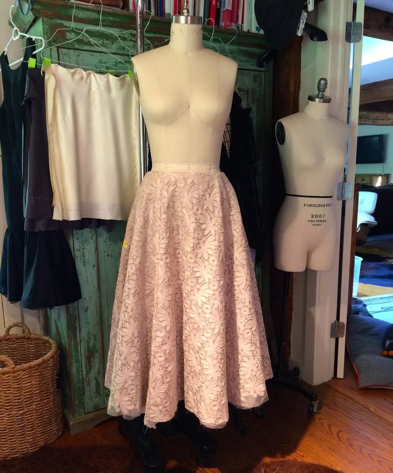 Cotton embroidered Organza and divine Guipure...