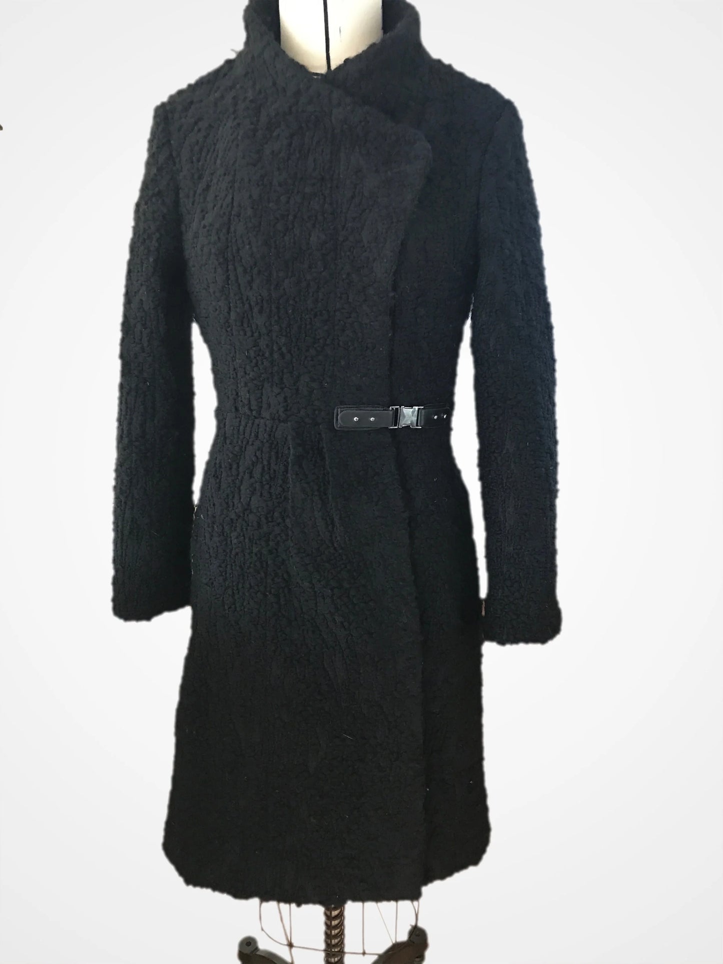 Marfy 3755 A Quilted Fil-Coupè Bouclè Coat