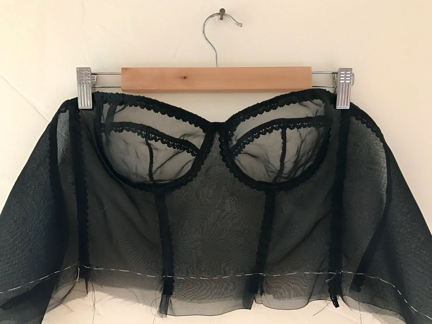 Organza and Lace - An Esplanade Bra and a Just Patterns Skirt