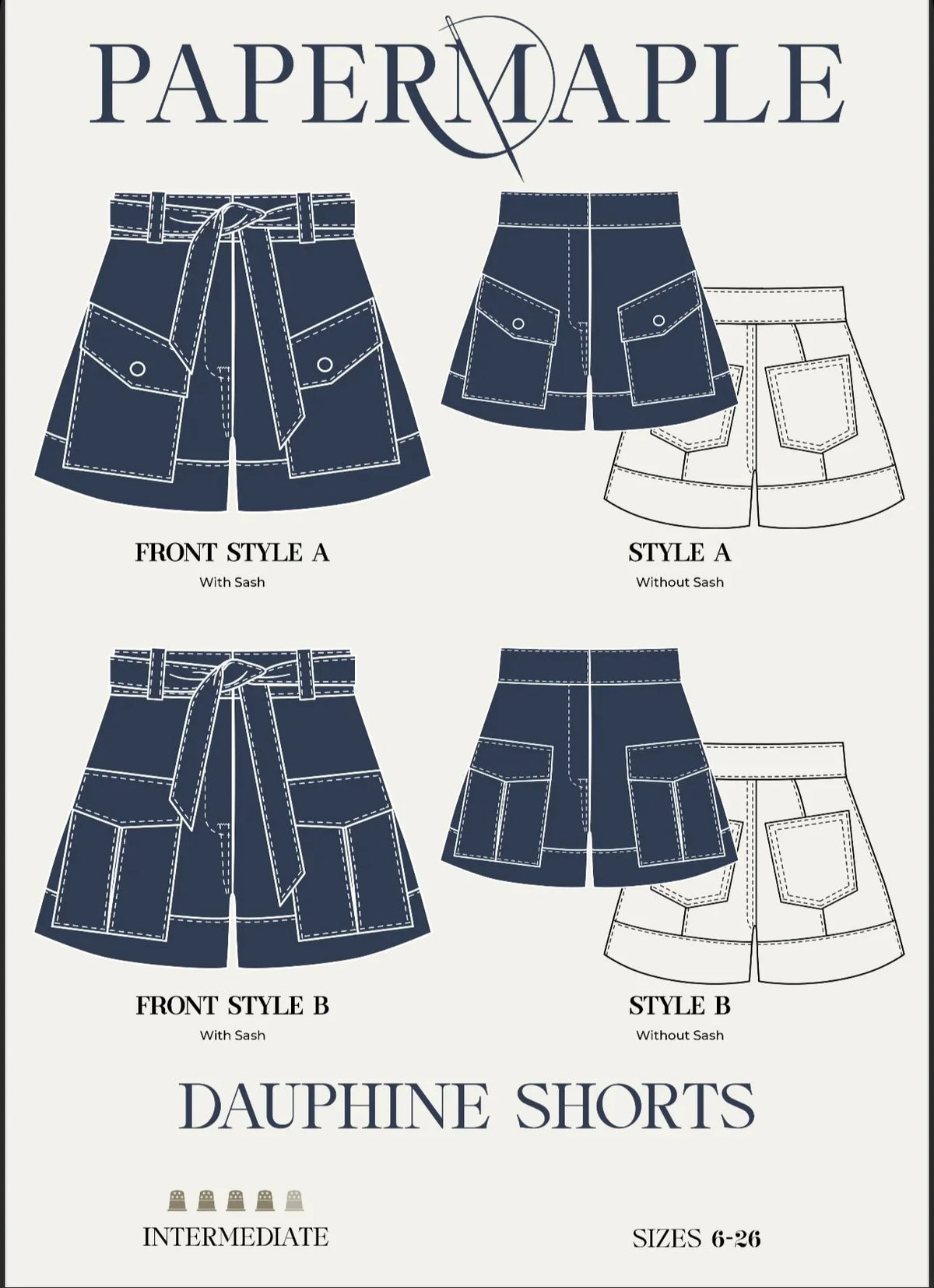 The Dauphine Short - Construction/ Finishings