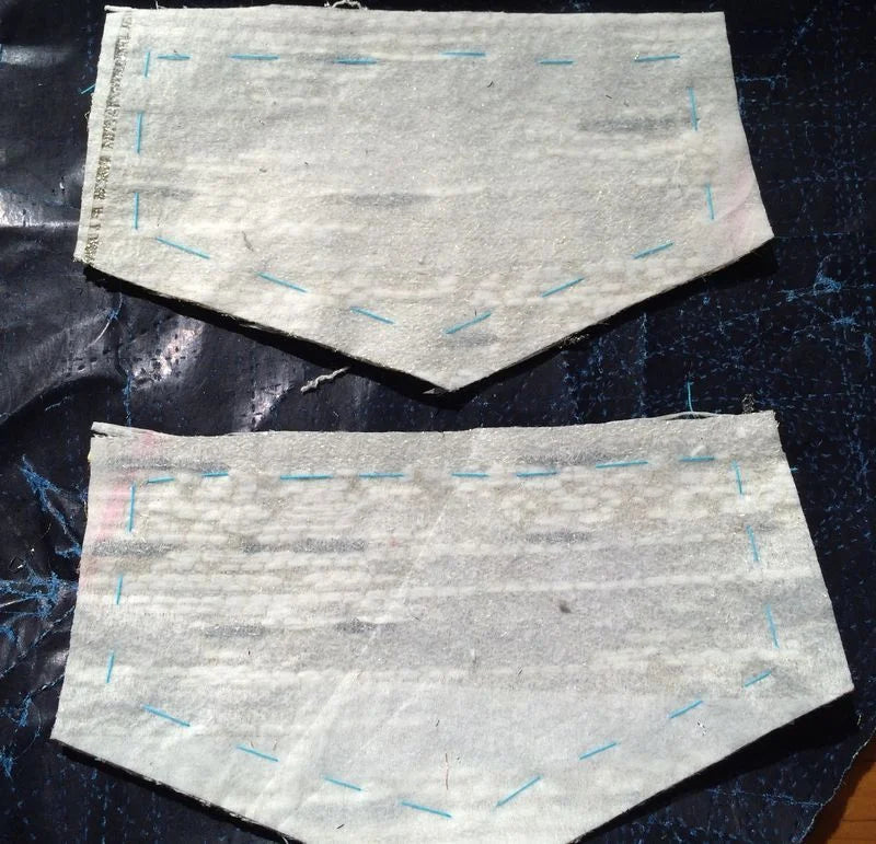 Marfy sew along 1756 Pt 16 - Pockets, hems and trims